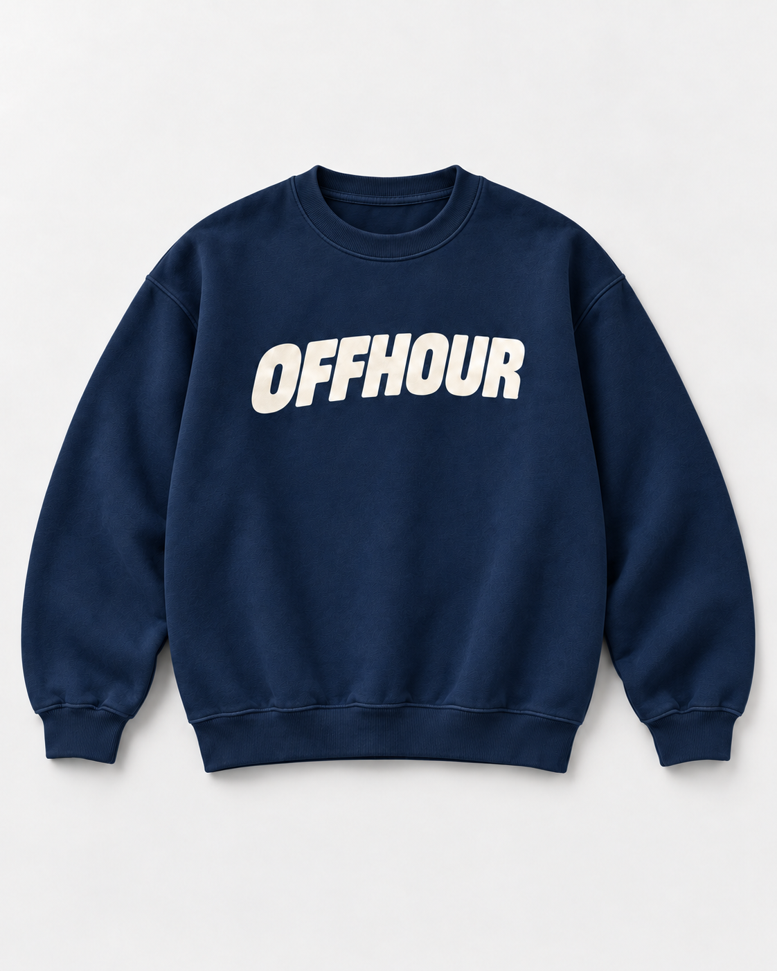 OFFHOUR Navy Crew — front concept preview